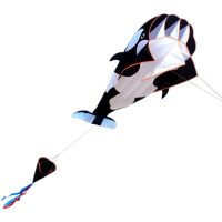 3D létající drak - Černá velryba