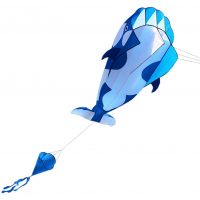 3D létající drak - Modrá velryba