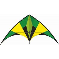 Akrobatický drak - Zeleno žlutý