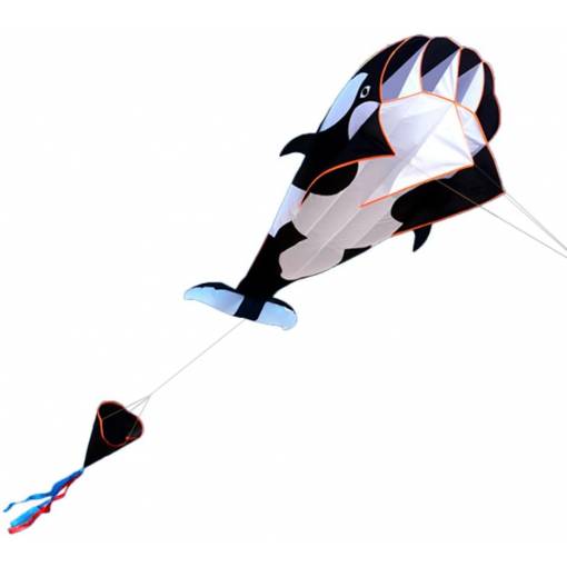 Foto - 3D létající drak - Černá velryba
