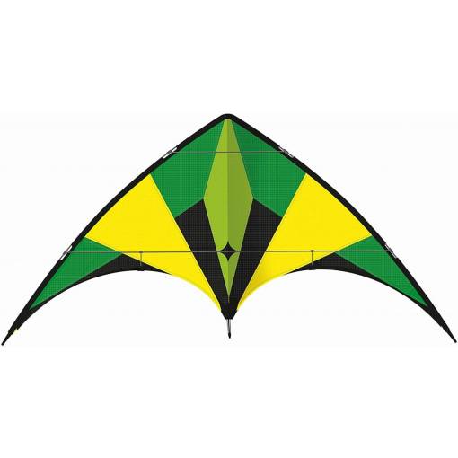 Foto - Akrobatický drak - Zeleno žlutý